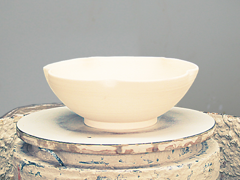 素焼・施釉（釉薬）